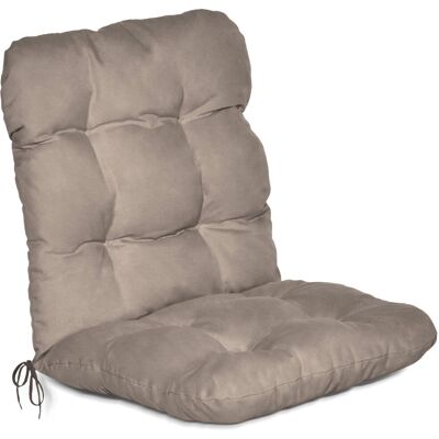 Beautissu Niedriglehner Auflage Flair NL Sitzkissen 100x50x8cm Taupe Beautissu Niedriglehner Auflage Flair NL Sitzkissen 100x50x8cm Taupe