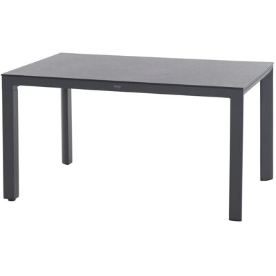 Siena Garden Gartentisch Silva Rechteckig HPL Titan 90 cm x 160 cm Siena Garden Gartentisch Silva Rechteckig HPL Titan 90 cm x 160 cm