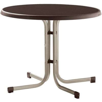 Gartentisch SIEGER - 86x72 cm, beige, klappbar, wetterfest Gartentisch SIEGER - 86x72 cm, beige, klappbar, wetterfest