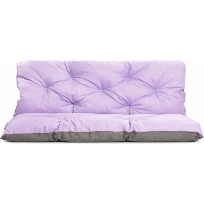 Setgarden Light Outdoor Kissen Bankauflage 100x50x40cm Kissen Für 2-Sitzer Bänke 1tlg Purple Setgarden Light Outdoor Kissen Bankauflage 100x50x40cm Kissen Für 2-Sitzer Bänke 1tlg Purple