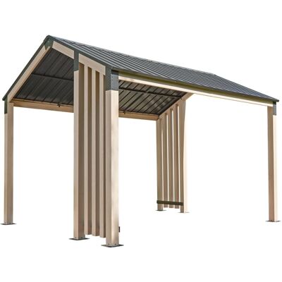 Sojag Pavillon Lito 1012 Natur 368,4 cm x 298 cm x 296 cm Sojag Pavillon Lito 1012 Natur 368,4 cm x 298 cm x 296 cm