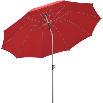 Schneider Schirme Schneider Marktschirm Ø 220 cm Rot mit Push-Up Mechanik Schneider Schirme Schneider Marktschirm Ø 220 cm Rot mit Push-Up Mechanik