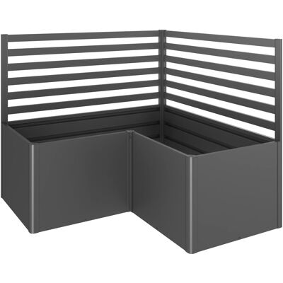 Biohort Rankgitter 2 Stk. für HochBeet/Belvedere L200/L2x1 Dunkelgrau-Metallic Biohort Rankgitter 2 Stk. für HochBeet/Belvedere L200/L2x1 Dunkelgrau-Metallic