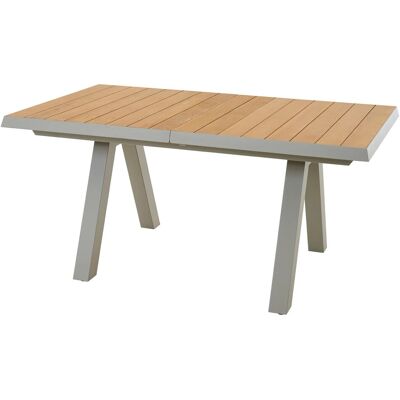 Siena Garden Gartentisch Tirana Rechteckig ausziehbar Holz Teak 91 cm x 160 cm Siena Garden Gartentisch Tirana Rechteckig ausziehbar Holz Teak 91 cm x 160 cm