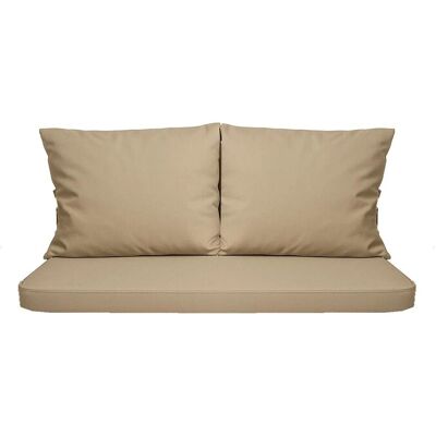Setgarden Mix Bench Kissen Outdoor Kissen Bankauflage 120x60+2x50x56cm Kissen Für 2-Sitzer Bänke 1tlg Beige Setgarden Mix Bench Kissen Outdoor Kissen Bankauflage 120x60+2x50x56cm Kissen Für 2-Sitzer Bänke 1tlg Beige