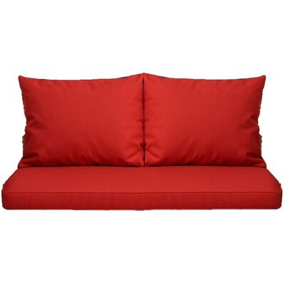 Setgarden Mix Bench Kissen Outdoor Kissen Bankauflage 130x60+2x50x56cm Kissen Für 2-Sitzer Bänke 1tlg Rot Setgarden Mix Bench Kissen Outdoor Kissen Bankauflage 130x60+2x50x56cm Kissen Für 2-Sitzer Bänke 1tlg Rot