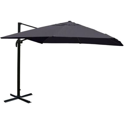 MCW Ampelschirm A96 3x3m Alu Anthrazit ohne Ständer MCW Ampelschirm A96 3x3m Alu Anthrazit ohne Ständer