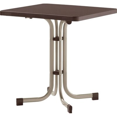 Sieger Klapptisch Quadratisch Champagner 70 cm x 70 cm Sieger Klapptisch Quadratisch Champagner 70 cm x 70 cm