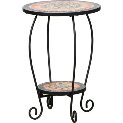 Siena Garden Gartentisch Prato Quadratisch Schwarz 41 cm x 41 cm Siena Garden Gartentisch Prato Quadratisch Schwarz 41 cm x 41 cm