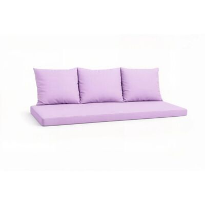 Setgarden Mix Bench Kissen Outdoor Kissen Bankauflage 160x50+3x50x56cm Kissen Für 3-Sitzer Bänke 1tlg Purple Setgarden Mix Bench Kissen Outdoor Kissen Bankauflage 160x50+3x50x56cm Kissen Für 3-Sitzer Bänke 1tlg Purple