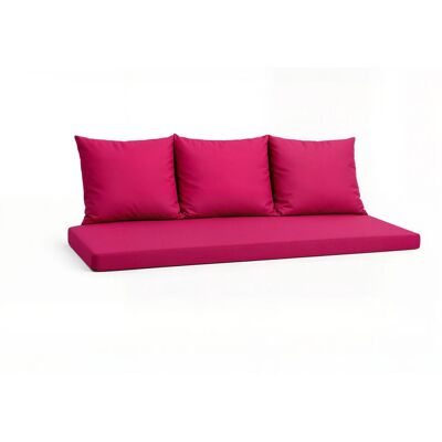 Setgarden Mix Bench Kissen Outdoor Kissen Bankauflage 160x60+3x50x56cm Kissen Für 3-Sitzer Bänke 1tlg Rose Setgarden Mix Bench Kissen Outdoor Kissen Bankauflage 160x60+3x50x56cm Kissen Für 3-Sitzer Bänke 1tlg Rose