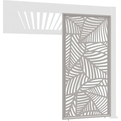 Weide Dekorative Wand Für Pergola Aus Aluminium 3 Maße Ivory Sand0.93 Meter Weide Dekorative Wand Für Pergola Aus Aluminium 3 Maße Ivory Sand0.93 Meter