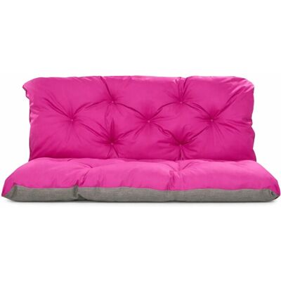 Setgarden Double Outdoor Kissen Bankauflage 160x50x40cm Kissen Für 3-Sitzer Bänke 1tlg Rose Setgarden Double Outdoor Kissen Bankauflage 160x50x40cm Kissen Für 3-Sitzer Bänke 1tlg Rose