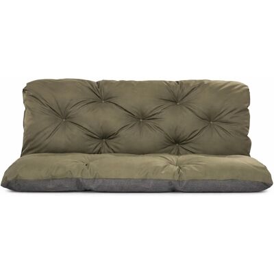 Setgarden Double Outdoor Kissen Bankauflage 160x50x50cm Kissen Für 3-Sitzer Bänke 1tlg Grün Setgarden Double Outdoor Kissen Bankauflage 160x50x50cm Kissen Für 3-Sitzer Bänke 1tlg Grün