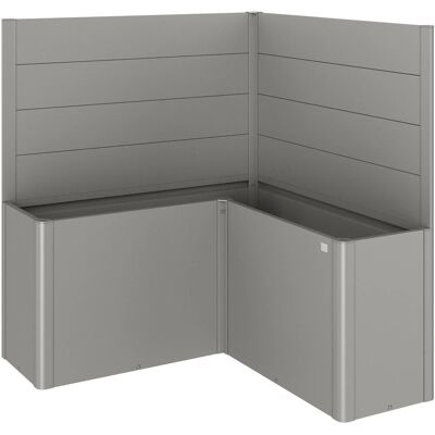 Biohort Sichtschutz zu Belvedere L150 2Stk ohne Acrylglas Dunkelgrau-Metallic Biohort Sichtschutz zu Belvedere L150 2Stk ohne Acrylglas Dunkelgrau-Metallic