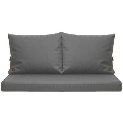 Setgarden Mix Bench Kissen Outdoor Kissen Bankauflage 120x60+2x50x56cm Kissen Für 2-Sitzer Bänke 1tlg Grau Setgarden Mix Bench Kissen Outdoor Kissen Bankauflage 120x60+2x50x56cm Kissen Für 2-Sitzer Bänke 1tlg Grau