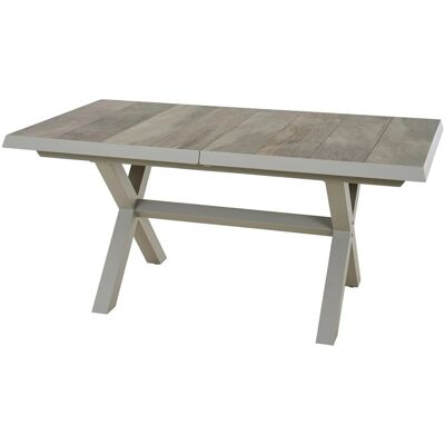 Siena Garden Gartentisch ausziehbar Keramik Washed Grey 90 cm x 160 cm Siena Garden Gartentisch ausziehbar Keramik Washed Grey 90 cm x 160 cm