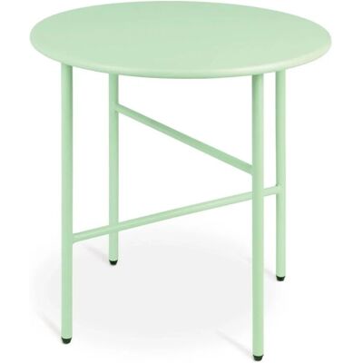 Bomoe Finn Beistelltisch Ø 53x36cm Mint Metall Bomoe Finn Beistelltisch Ø 53x36cm Mint Metall