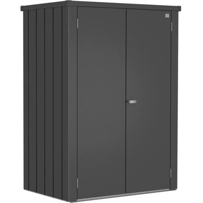 Biohort Terrassenschrank Romeo 181 cm x 132 cm x 87 cm Dunkelgrau-Metallic Biohort Terrassenschrank Romeo 181 cm x 132 cm x 87 cm Dunkelgrau-Metallic