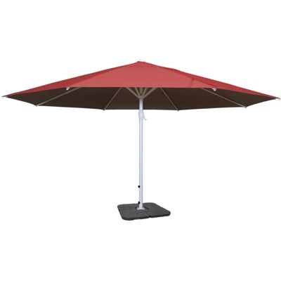 MCW Sonnenschirm Carpi II Ø 5m Rot mit Ständer MCW Sonnenschirm Carpi II Ø 5m Rot mit Ständer