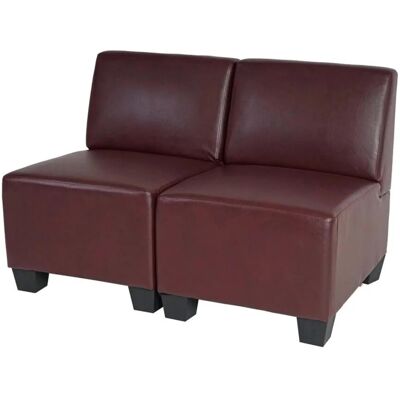 MCW - Moncalieri 2P - Rotbraun - Sofa MCW - Moncalieri 2P - Rotbraun - Sofa