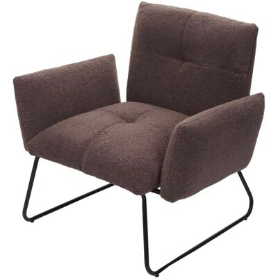 MCW Lounge-Sessel K34 Bouclé Braun MCW Lounge-Sessel K34 Bouclé Braun