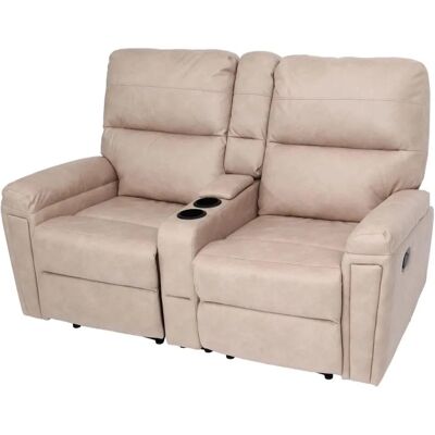 MCW 2er Kinosessel K17 Stoff/Textil Beige MCW 2er Kinosessel K17 Stoff/Textil Beige