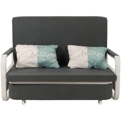 MCW Schlafsofa M83 Stoff/Textil Dunkelgrau 130x185cm MCW Schlafsofa M83 Stoff/Textil Dunkelgrau 130x185cm