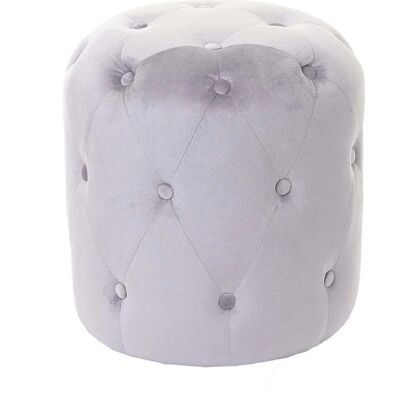 MCW Hocker D22 Samt Hellgrau MCW Hocker D22 Samt Hellgrau