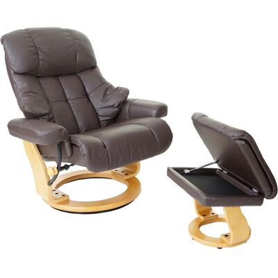 Robas Lund MCA Relaxsessel Calgary XXL Echtleder 180kg Belastbar Braun Naturbraun Robas Lund MCA Relaxsessel Calgary XXL Echtleder 180kg Belastbar Braun Naturbraun