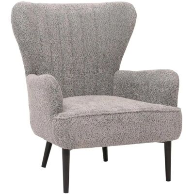 MCW Lounge-Sessel K37 Stoff Chenille 500g/m² Grau MCW Lounge-Sessel K37 Stoff Chenille 500g/m² Grau