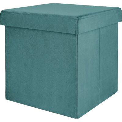 Falt-Hocker Dark Wonder 38 cm x 38 cm x 38 cm Türkis Falt-Hocker Dark Wonder 38 cm x 38 cm x 38 cm Türkis