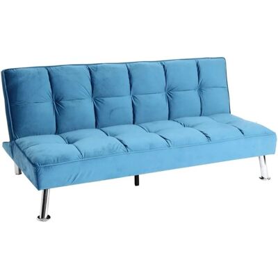 MCW Sofa K21 Samt Blau MCW Sofa K21 Samt Blau