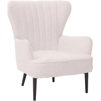 MCW K37-B Sessel - Lounge-Stil, Bouclé-Stoff, Breite Sitzfläche MCW K37-B Sessel - Lounge-Stil, Bouclé-Stoff, Breite Sitzfläche