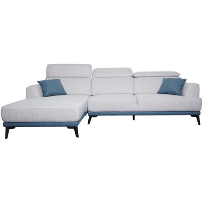 MCW Sofa G44 Liegefläche Taschenfederkern Verstellbar 277cm Links Hellgrau MCW Sofa G44 Liegefläche Taschenfederkern Verstellbar 277cm Links Hellgrau