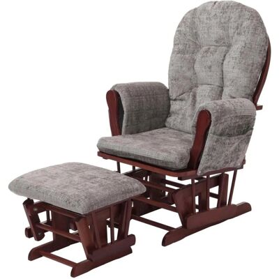 MCW-C76 - Hellgrau - Dunkle Basis - Recliner MCW-C76 - Hellgrau - Dunkle Basis - Recliner