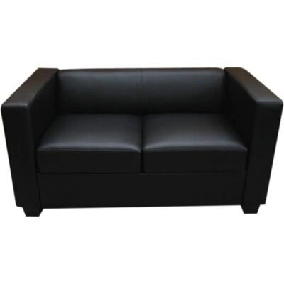 MCW 2er Sofa Lille Schwarz MCW 2er Sofa Lille Schwarz