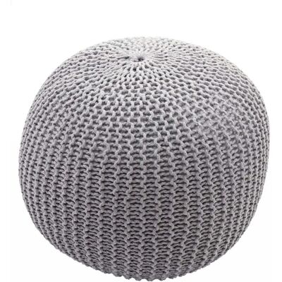MCW E16 - Grobstrick-Look Pouf - Hocker MCW E16 - Grobstrick-Look Pouf - Hocker