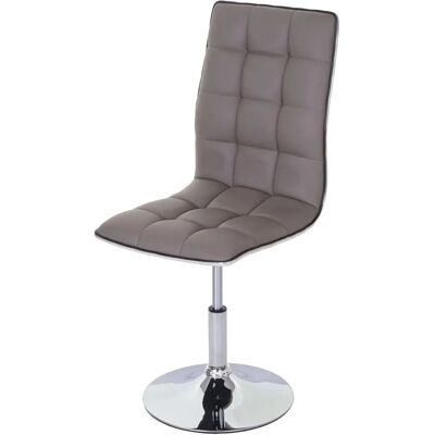 MCW Esszimmerstuhl C41 2er-Set Taupe-Grau Kunstleder MCW Esszimmerstuhl C41 2er-Set Taupe-Grau Kunstleder