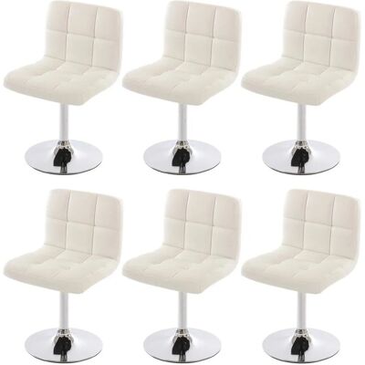 MCW Esszimmerstuhl Cadiz 6er-Set Weiß MCW Esszimmerstuhl Cadiz 6er-Set Weiß