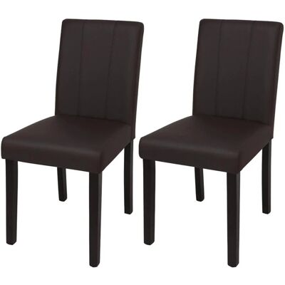 MCW Esszimmerstuhl O65d 2er-Set Braun MCW Esszimmerstuhl O65d 2er-Set Braun