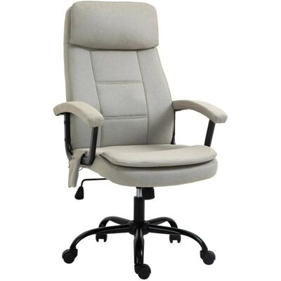Vinsetto Beiger Gamingstuhl mit Massage - Büro & Gaming Stuhl Vinsetto Beiger Gamingstuhl mit Massage - Büro & Gaming Stuhl