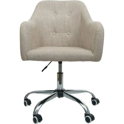 MCW Bürostuhl L92 Stoff/Textil Creme MCW Bürostuhl L92 Stoff/Textil Creme