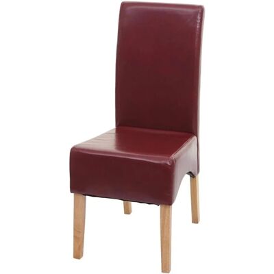 MCW Esszimmerstuhl Crotone Rot Helle Beine MCW Esszimmerstuhl Crotone Rot Helle Beine