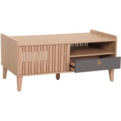MCW Couchtisch M48 Beige Schublade Grau MCW Couchtisch M48 Beige Schublade Grau