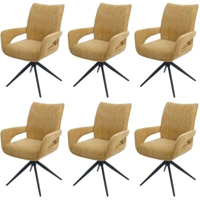 MCW Esszimmerstuhl O78 6er-Set Senfgelb MCW Esszimmerstuhl O78 6er-Set Senfgelb