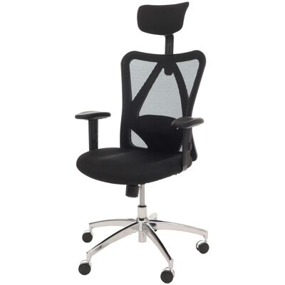 MCW Bürostuhl O64 Ergonomisch Verstellbare Lordosenstütze Armlehne Schwarz MCW Bürostuhl O64 Ergonomisch Verstellbare Lordosenstütze Armlehne Schwarz