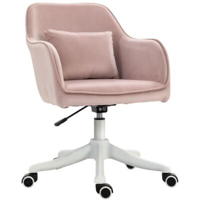 Vinsetto Rosa Bürostuhl - Vibrationsmassage, USB, Ergonomisch Vinsetto Rosa Bürostuhl - Vibrationsmassage, USB, Ergonomisch