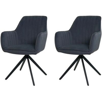 MCW Esszimmerstuhl L79 2er-Set Anthrazit MCW Esszimmerstuhl L79 2er-Set Anthrazit