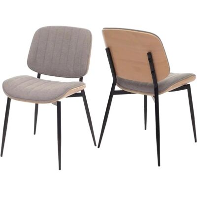 MCW Esszimmerstuhl O44 2er-Set Natur Hellgrau MCW Esszimmerstuhl O44 2er-Set Natur Hellgrau